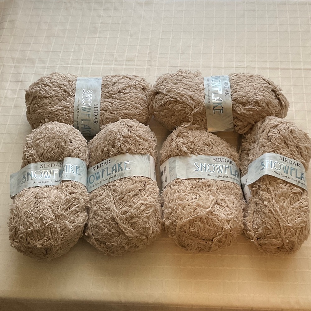 Sirdar Snowflake Yarn in Beige